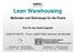Lean Warehousing. Methoden und Werkzeuge für die Praxis. Prof. Dr.-Ing. Harald Augustin. LOGISTIK HEUTE Forum, CeMAT 2008, Hannover, 28.