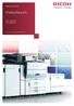 Multifunktionale Printer. Productlaunch MP C6502SP MP C8002SP. Kopierer Drucker Fax Scanner
