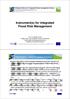 Instrument(s) for integrated Flood Risk Management