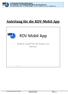 Anleitung für die RDV-Mobil App