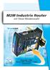M2M Industrie Router mit freier Modemwahl