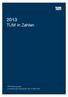 2013 TUM in Zahlen. HR1/Planungsstab im Auftrag des Präsidenten der TU München