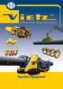 Pipeline Equipment. VIETZ GmbH 2012 - Technische e Änderungen n und Irrtümer vorbehalten. e 18. Auflage