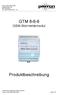 GTM 8-6-8 GSM-Störmeldemodul