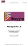 Fibugym PE 1.0 Buchhaltungssoftware für das Gymnasium Stand: 25.05.2005. FibuGym PE 1.0