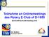 Teilnahme an Onlinemeetings des Rotary E-Club of D-1850