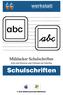 abc abc Schulschriften 2015 Medienwerkstatt Mühlacker