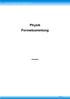 Physik Formelsammlung