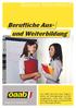 Berufliche Aus- und weiterbildung