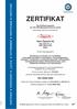 ZERTIFIKAT. Hans Zipperle AG ISO 22000:2005. Die Zertifizierungsstelle der TÜV SÜD Management Service GmbH bescheinigt, dass das Unternehmen