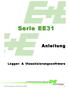 Serie EE31. Anleitung. Logger- & Visualisierungssoftware. BA_EE31_VisuLoggerSW_01_de // Technische Änderungen vorbehalten V1.0