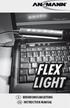 FLEX LIGHT. D Bedienungsanleitung