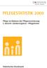 Pflegestatistik 2009. Pflege im Rahmen der Pflegeversicherung 4. Bericht: Ländervergleich Pflegeheime. Statistisches Bundesamt