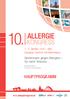 HAUPTPROGRAMM. Gemeinsam gegen Allergien für mehr Toleranz. 1.- 3. Oktober 2015 Köln Congress-Centrum Ost Koelnmesse. www.allergiekongress.