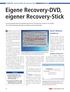 Eigene Recovery-DVD, eigener Recovery-Stick