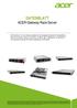DATENBLATT ACER-Gateway Rack-Server