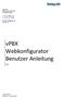 vpbx Webkonfigurator Benutzer Anleitung