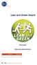 Lean and Green Award. Aktionsplan. (Name des Unternehmens)