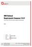 IBM Rational Requirements Composer 4.0.2