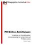 PH-Online Anleitungen. Anleitung zur Immatrikulation (Voranmeldung) für LehrerInnen auf PHWien-online. Gerhard Toppler