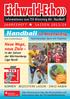 Handball. Neue Wege, neue Ziele. Informationen zum TSV Altensteig Abt. Handball JAHRESHEFT SAISON 2013/14. in der Saison der Württemberg- Liga Nord!