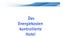 und Beteiligungen in den Bereichen Unser Partner in Brandenburg: EC- SB Software & Beratung - Strom - Verkehr - regenerativer Energie