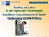 Karriere mit Lehre in den Optischen Technologien Geprüfter/e Industriemeister/in Optik* Studiengang mit IHK-Prüfung