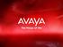 Web Services anhand von Avaya ACE und CE. Willi Kobler koblerwilhel@avaya.com