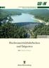 Hochwasserrückhaltebecken und Talsperren. Bauwerkstypen und Übersicht. Landesanstalt für Umwelt, Messungen und Naturschutz Baden-Württemberg