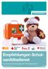 Schulsanitätsdienst. Empfehlungen Schulsanitätsdienst. Gemeinsame Empfehlungen der Hilfsorganisationen