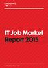 IT Job Market Report 2015