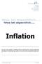 Inflation. Was ist eigentlich../inflation u. Deflation