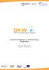 Unternehmensfragebogen zur Bedarfserhebung Projekt OKW. Silke Beck 2, Silke Wiemer 2 * 2 = FH Kaiserslautern, * = Korrespondierender Autor