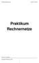 Praktikum Rechnernetze