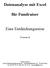 Datenanalyse mit Excel. für Fundraiser. Eine Entdeckungsreise