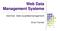 Web Data Management Systeme
