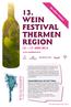 13. Wein festival region