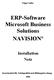 ERP-Software Microsoft Business Solutions NAVISION