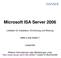 Microsoft ISA Server 2006