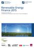 Renewable Energy Finance 2015