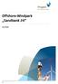 Offshore-Windpark Sandbank 24. Fact Sheet