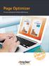 Page Optimizer. Für eine umfangreiche Website-Optimierung.