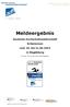 Meldeergebnis. Deutsche Hochschulmeisterschaft Schwimmen vom 19. bis 21.06.2015 in Magdeburg. Ausrichter: Otto-von-Guericke-Universität Magdeburg
