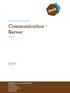 Communication - Server