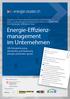 Energie-Effizienzmanagement. im Unternehmen