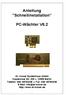 Anleitung Schnellinstallation PC-Wächter V6.2