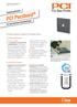Anwendungsbereiche. Produkteigenschaften. Technisches Merkblatt 472 Stand August 2014. PCI Pecibord Standard, PCI Pecibord P, PCI Pecibord LINEA L1,