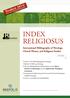 INDEX RELIGIOSUS. Neuheit 2014! International Bibliography of Theology, Church History and Religious Studies ONLINE