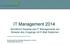 IT Management 2014. Rechtliche Aspekte des IT Managements am Beispiel des Umgangs mit E-Mail Systemen