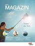 MAGAZIN. Sonne im Netz EWG INFORMATIONEN DER BKW GRUPPE. Mitmachen und gewinnen! Begegnung mit der Sonnenkraft